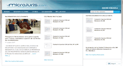 Desktop Screenshot of aldiavenezuela.microjuris.com
