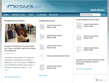 Tablet Screenshot of aldiavenezuela.microjuris.com